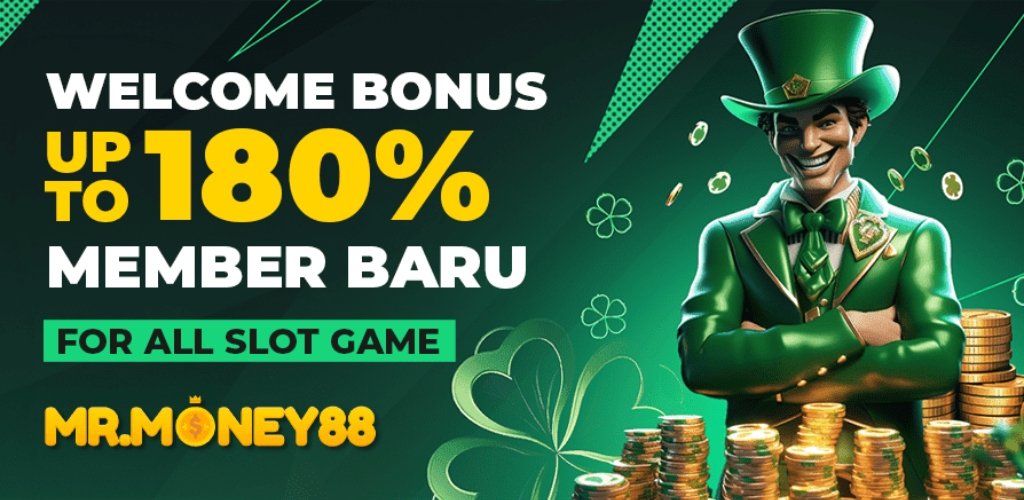 MrMoney88 Welcome Bonus 180%
