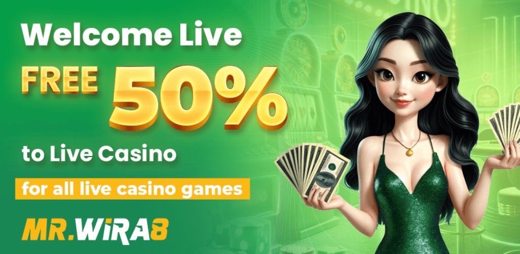 MrWira8 Live Casino Bonus