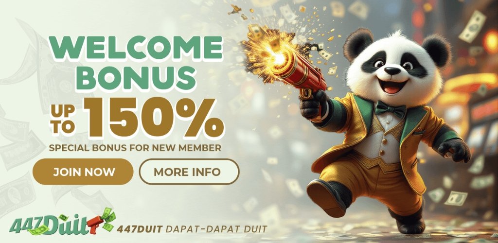 Welcome Bonus for New Members at 447Duit