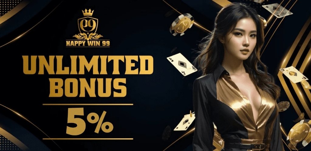 Happywin99 Unlimited Bonus 5%