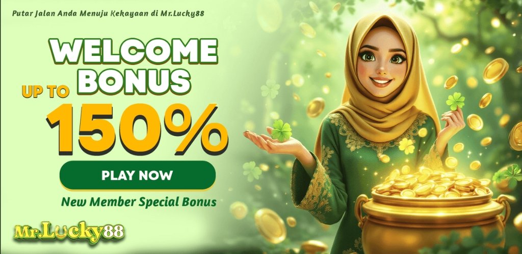 New Joiner MrLucky88 Welcome Bonus Up To 150%