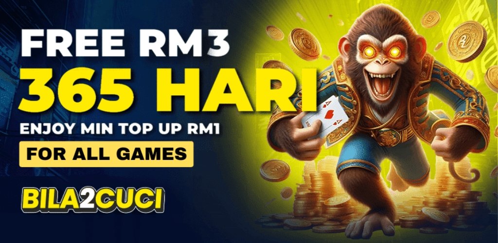 Free Credit 365 Hari RM3 by Bila2Cuci