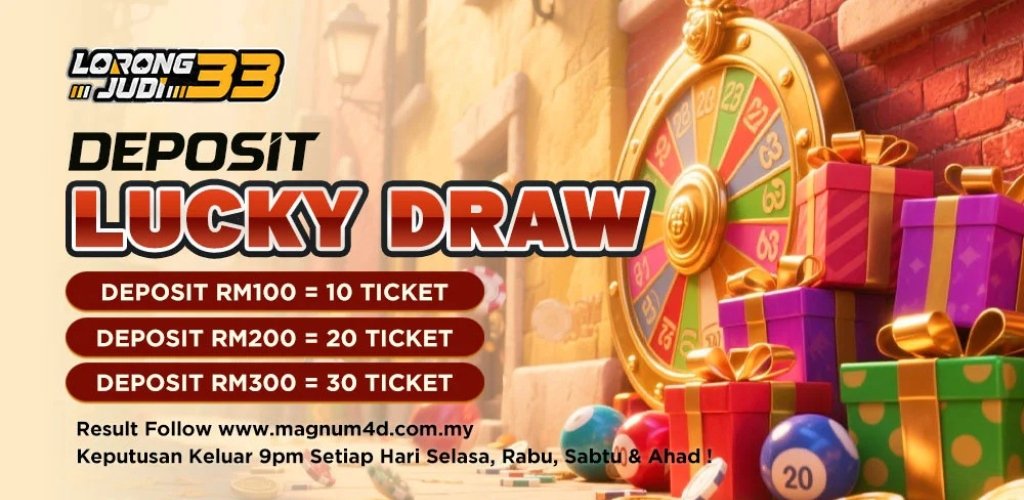 LorongJudi33 Lucky Draw