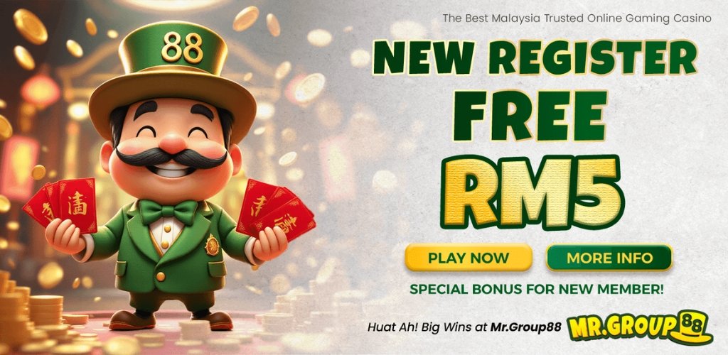 MrGroup Free Credit New Members No Deposit RM5