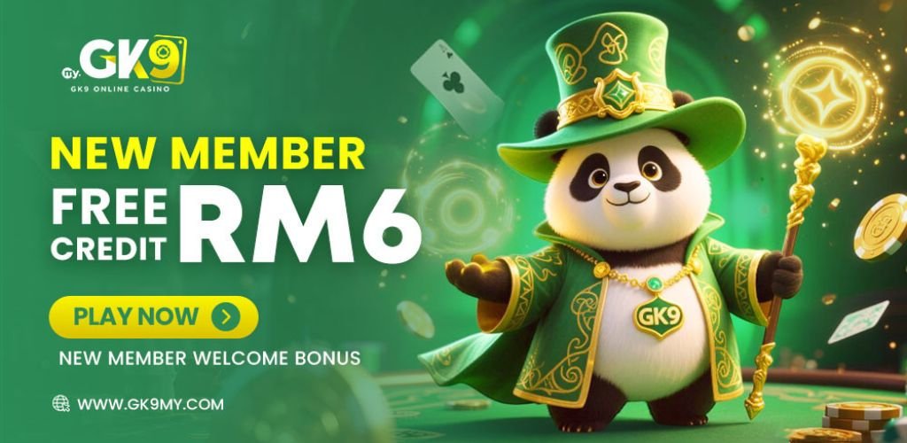GK9 New Member Free Credit RM6